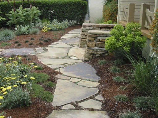Flagstone Installation example 4