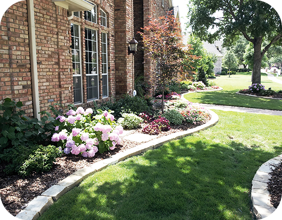 Softscaping example 6