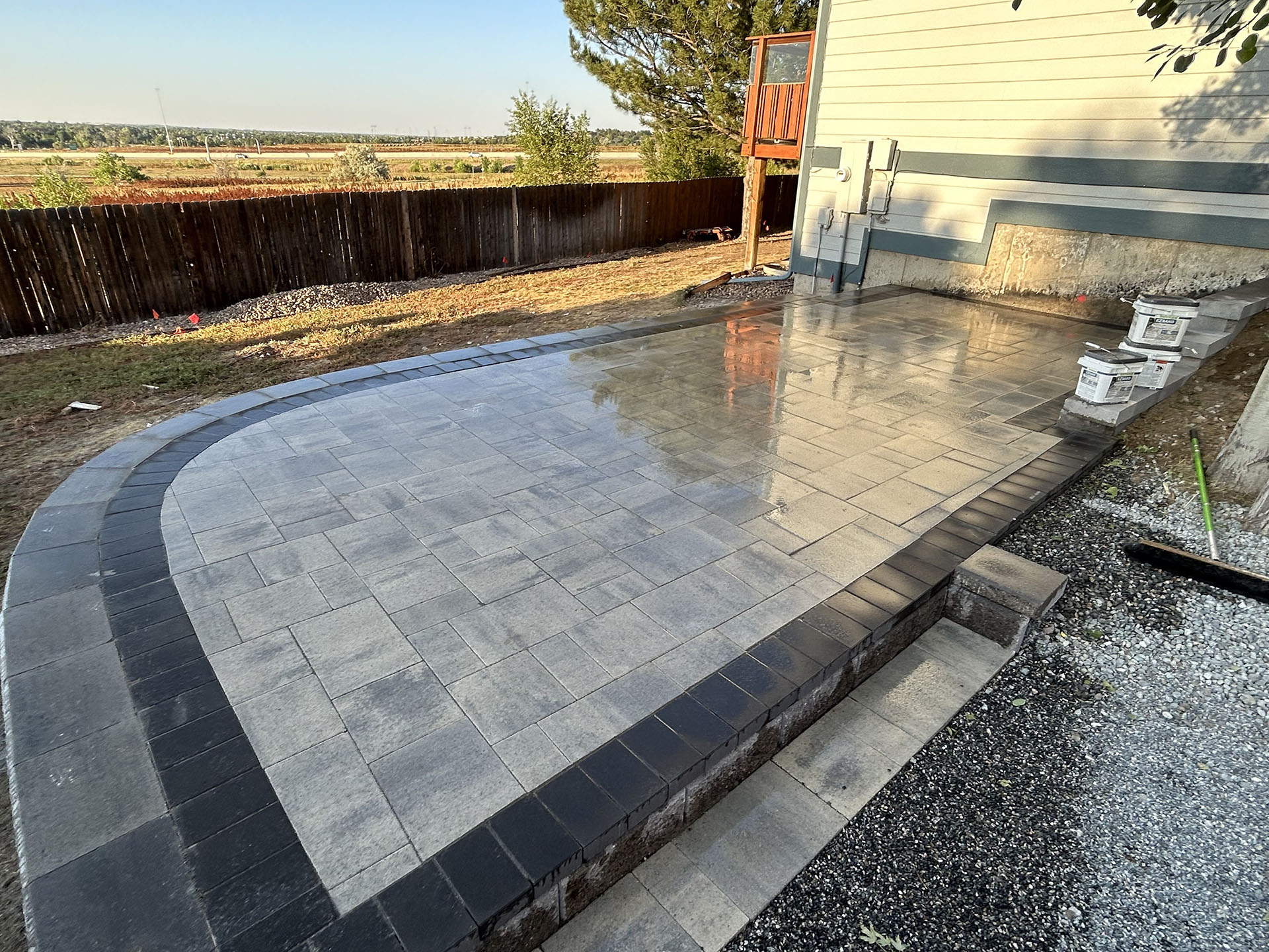 Paver Installation example 2