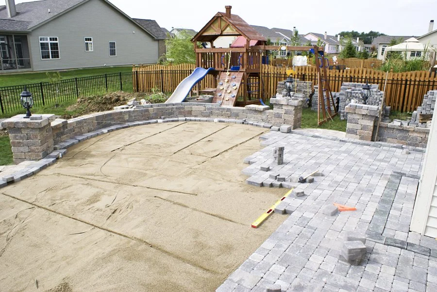 Paver Installation example 7